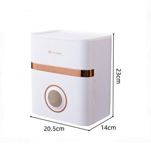 Toilet Paper Holder Container Tissue Box Waterproof Wall Mounted Toilet Roll Paper Shelf Bathroom Organizer. Bathroom Accessories. Toilet Paper Holders.