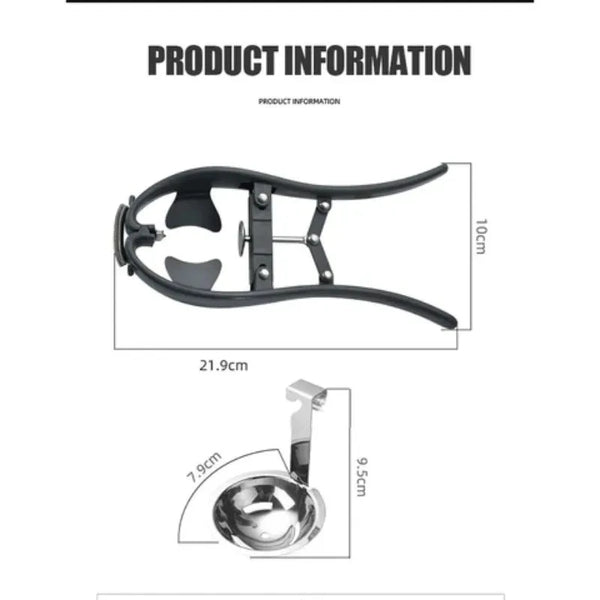 Manual Egg Scissors for Easy Eggshell Cracking, Separator & Cutter