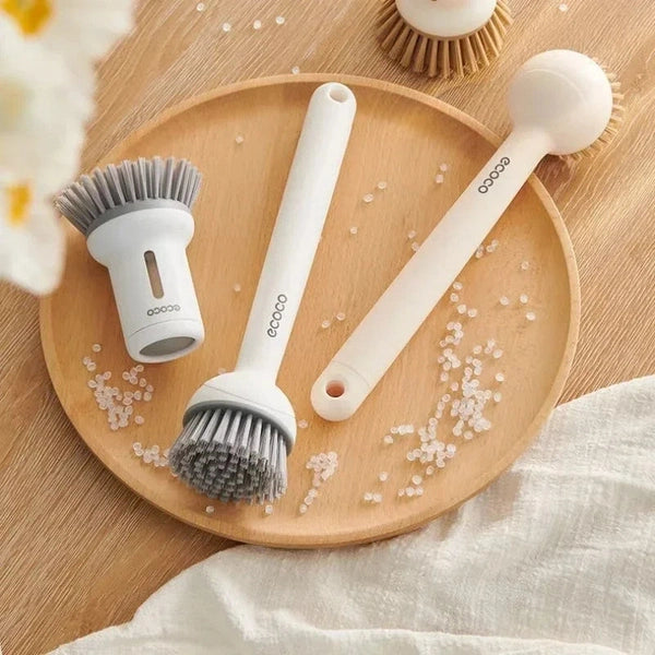 Ecoco Dish Cleaning Brushes, Long Kitchen Handle Household Cleaning Brush