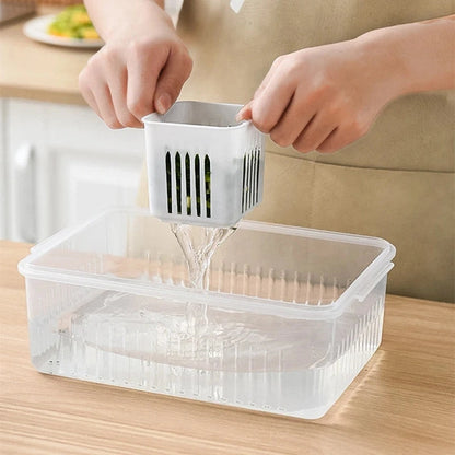 Refrigerator Food Storage Containers with Lids