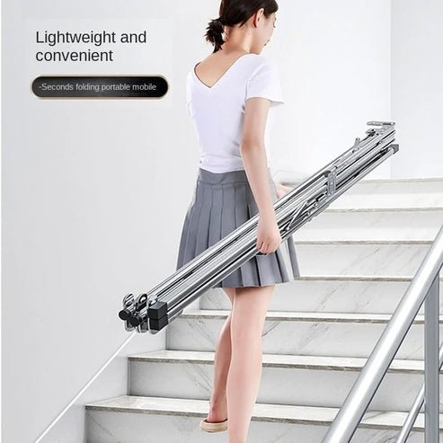 Telescopic Stainless Steel Drying Rack for Indoor & Outdoor Use