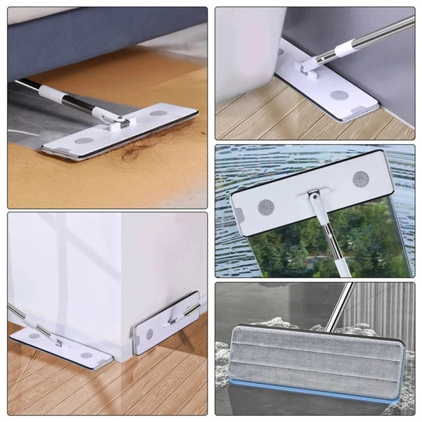 Multifunctional Microfiber Cleaning Mop and Bucket Set