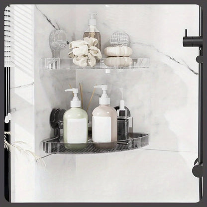 Triangle Corner Rack – Space-Saving Shower Caddy