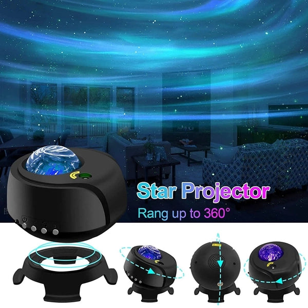 Color-Changing Galaxy Projector Night Light