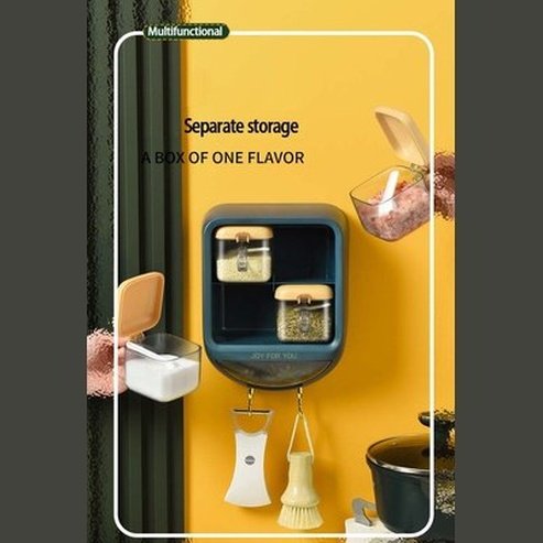Wall-Mounted Seasoning Box