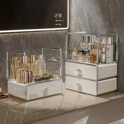 Drawer Style Cosmetics Storage Box, Desktop Dressing Table, Skincare Shelf