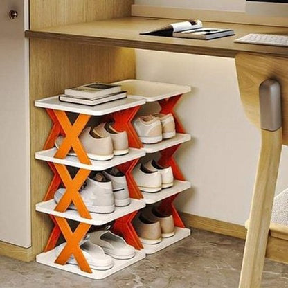 Simple Combination Vertical Shoe Rack Organizer