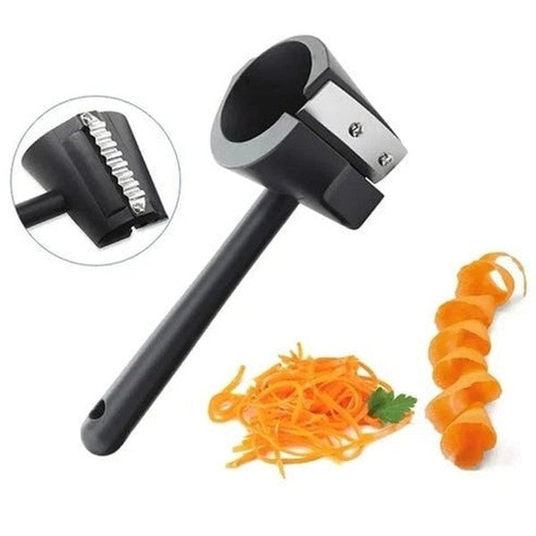 Vegetable Fruit Cutter | Spiralizer Funnel Flower Shredder Peeler