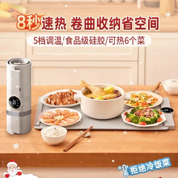 Multifunctional Folding Heated Dining Table