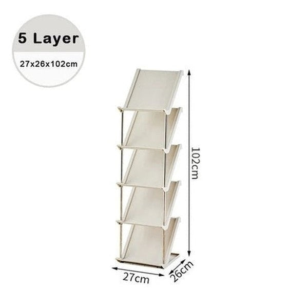 Plastic Shoe Rack Multi-Layer Stackable Shoe Organizer