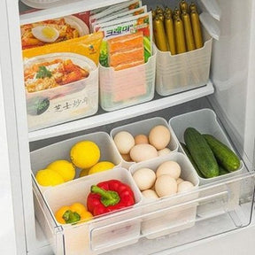 Stackable Clear Food Fridge Storage Box With Handle
