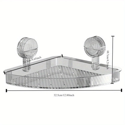 Triangle Corner Rack – Space-Saving Shower Caddy