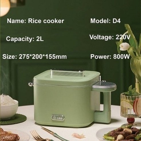 2L Micro Pressure Double Bile Smart Mini Rice Cooker
