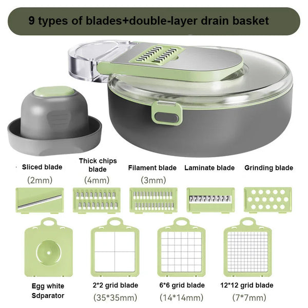 Multifunctional Vegetable Slicer, Fruit Cutter Slicer