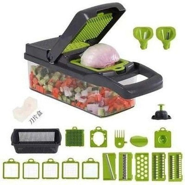 Kitchen Vegetable Slicer with Stainless Steel Blades