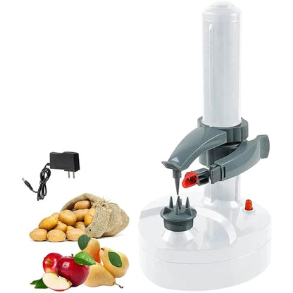 Houselin Electric Potato Peeler, Multifunction Electric Fruit Apple Peeler