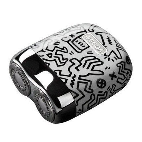 Yoose Mini-S Keith Haring Joint Design Portable Waterproof Electric Shaver, IPX7 Small Alloy Whole Body Razor. Personal Care. Shaving & Grooming: Electric Razors.