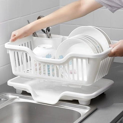 Double Layered Dish Drying Rack