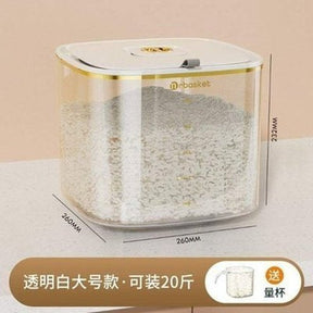 Food Storage Tank with Moisture Resistant Sealing