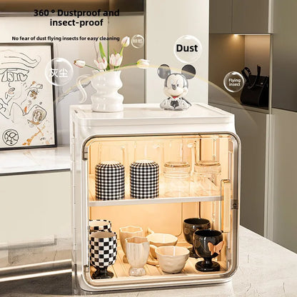 Dustproof Cup Storage Rack, Desktop Tea Cup Holder, Water Cup Holder