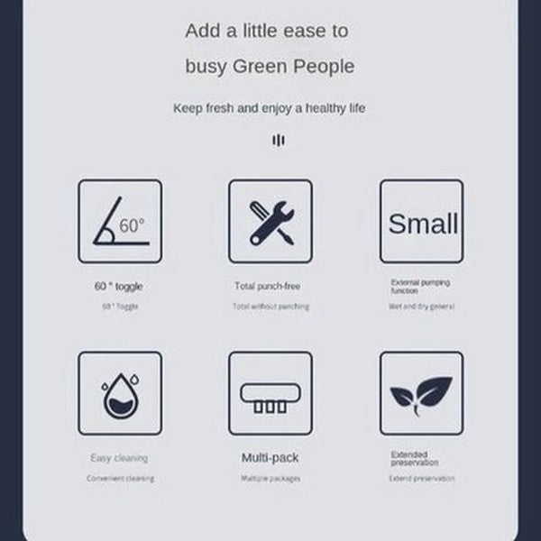 Sealing clip kitchen wall-mounted seasoning rack