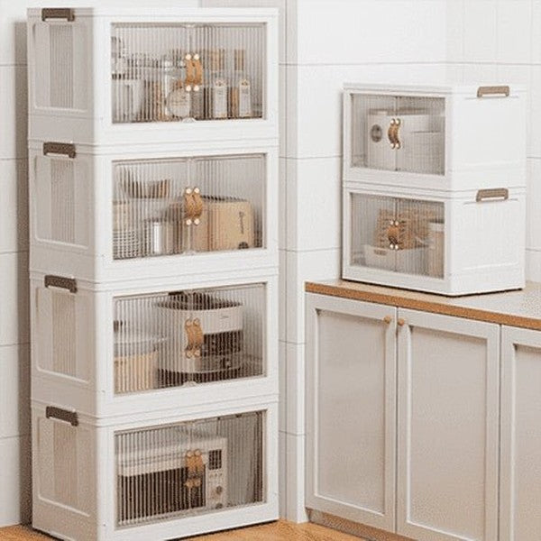 Multifunctional Space Saving Sideboard Drawer Unit Folding Sideboard Portable Modern Kitchen Furniture. Storage &and Organization: Household Storage Drawers.