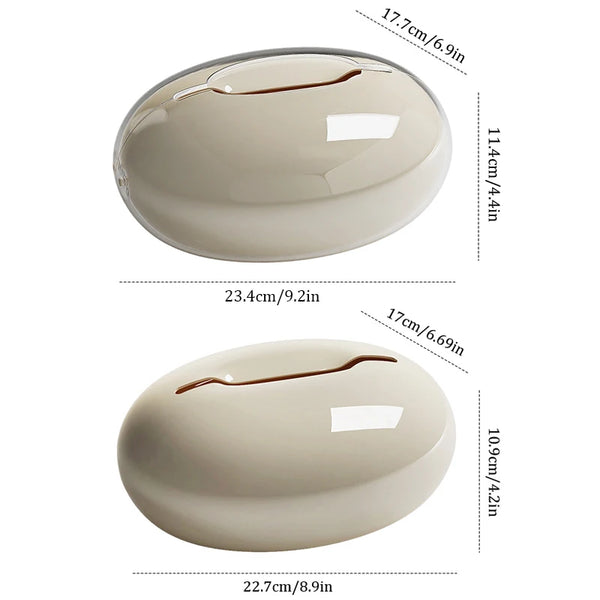 Clear Acrylic Tissue and Dryer Sheet Holder