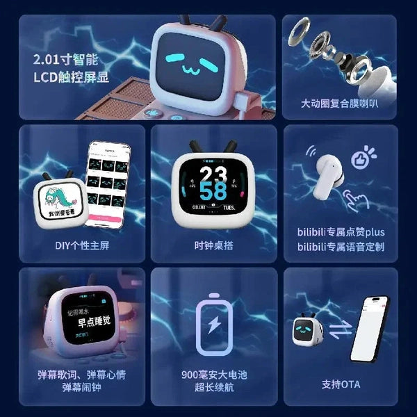 Bilibili CUBEFACE Mini-TV Wireless Headphones