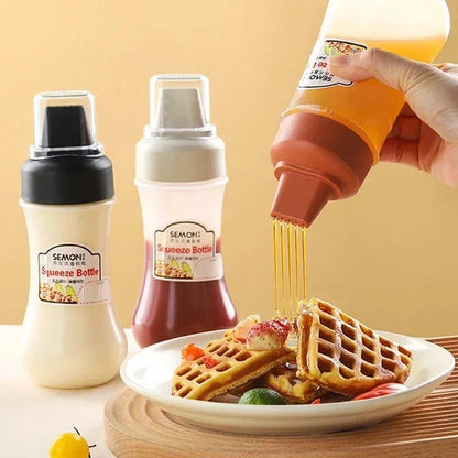5-Hole Refillable Sauce Bottle – 350ml