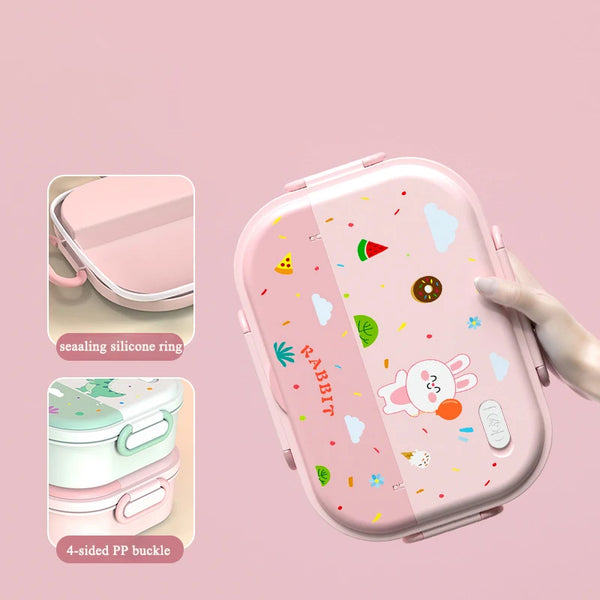 316 Stainless Steel Insulated Lunch Box for Children's