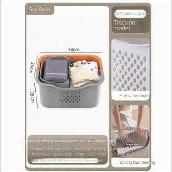 Laundry Basket partition for dirty clothes