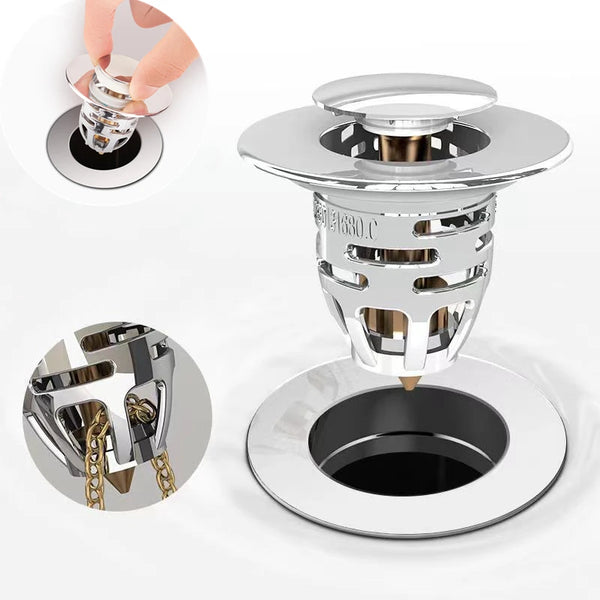 Universal Bathroom Sink Stopper