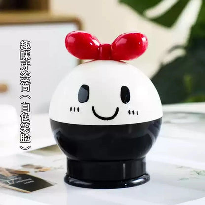 Cute Toothpick Box Household Cotton Swab Box Living Room Coffee Table Decoration