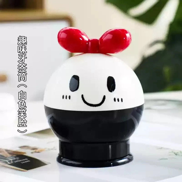 Cute Toothpick Box Household Cotton Swab Box Living Room Coffee Table Decoration