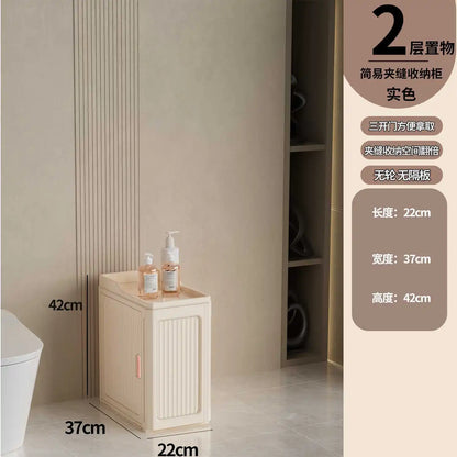 Crevice Cabinet Seam Organizer Cabinet, Bathroom Storage Rack