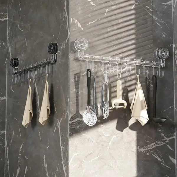 Plastic Suction Cup Towel Holder