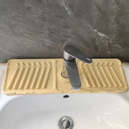 Stop Countertop Spills! The Silicone Faucet Drain Pad (Keeps Your Kitchen &amp; Bathroom Dry)