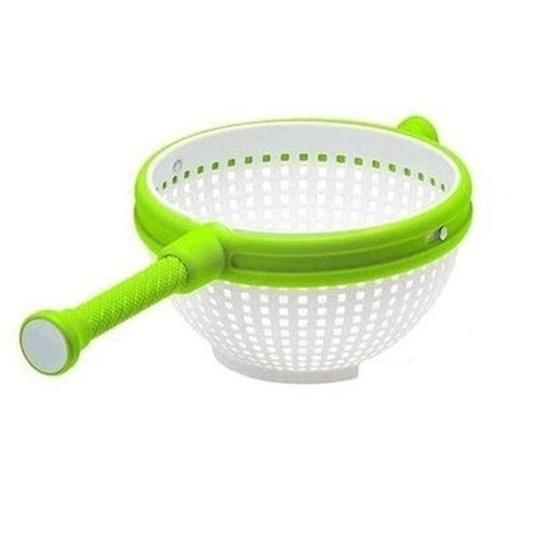 Rotating Drainer Salad Basket Fruit Strainer 