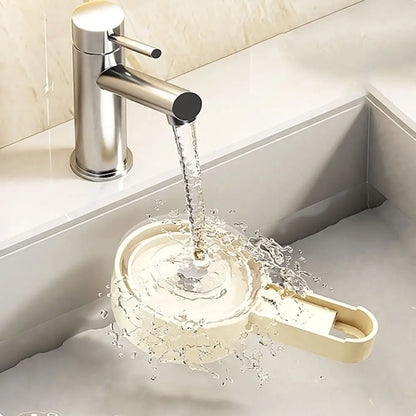 Plastic Suction Cup Hair Dryer Holder, Punch-free Space Saving Hair Dryer Storage Rack