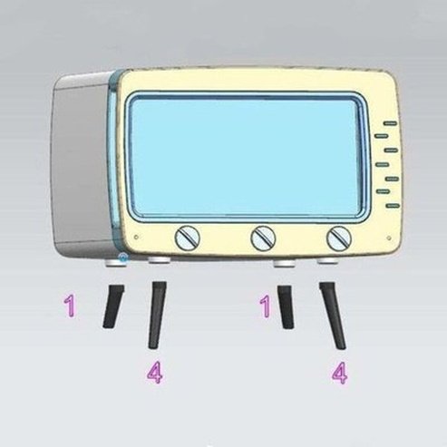 Original TV Tissue Box Paper Holder Dispenser Napkin Organizer Box with Mobile Phone Holder for Car Home Room. Bathroom Accessories. Type: Facial Tissue Holders