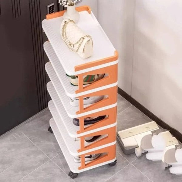 Modern Minimalist Layered Shoe Storage Organizer