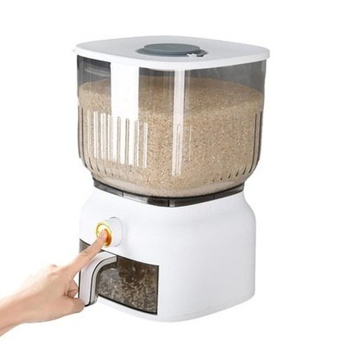 Large Capacity Insect Proof Rice Dispenser Storage Box