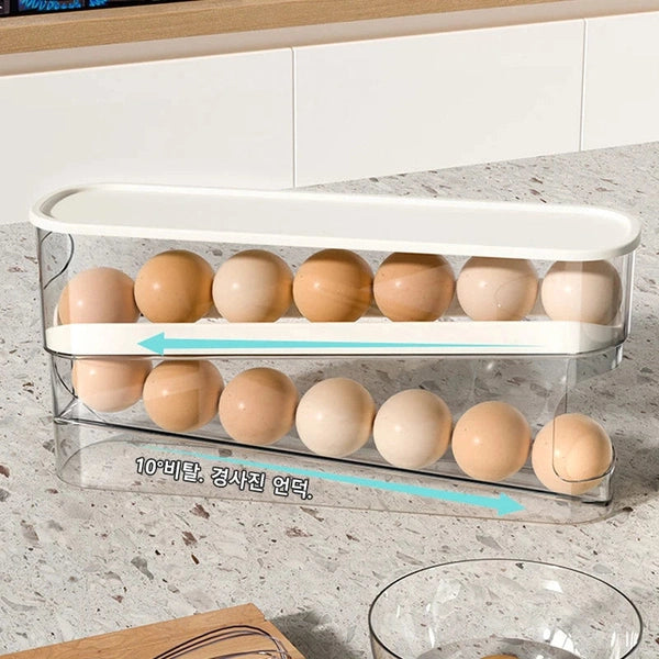 Slide Type Egg Carton, Double Automatic Egg Roller
