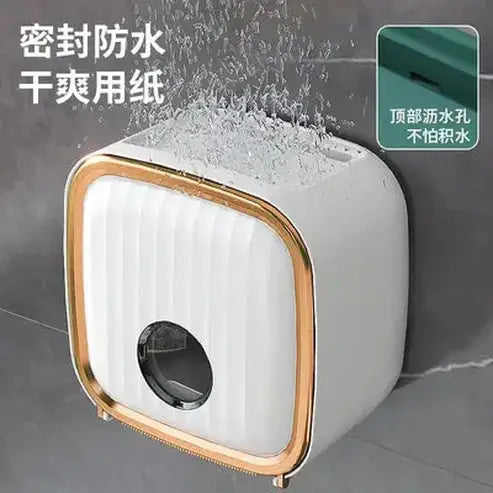 Bathroom Upgrade: Wall-Mounted Tissue Box