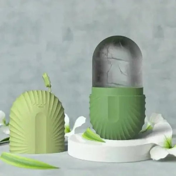 Effortless Elegance: Silicone Facial Ice Cube Mold for Beauty