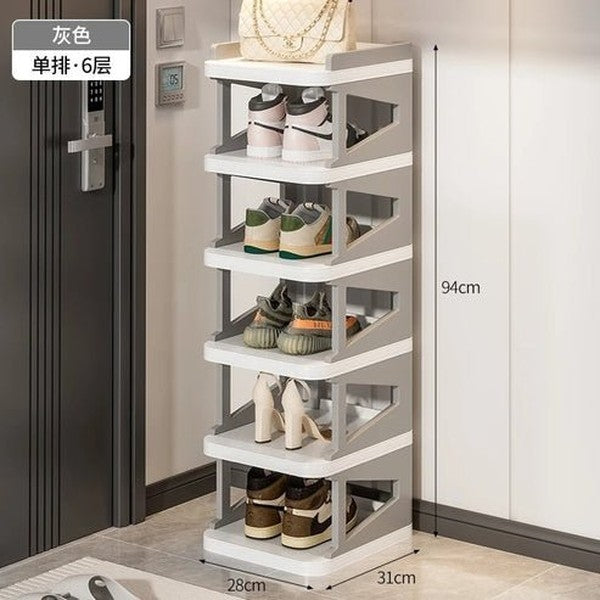 Modern Minimalist Layered Shoe Storage Organizer