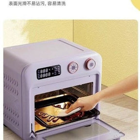 DAEWOO New Air Fryer Oven All-in-one Machine Household Small Multi-functional Intelligent Visual Electric Fryer. Kitchen Appliances: Microwave Ovens.