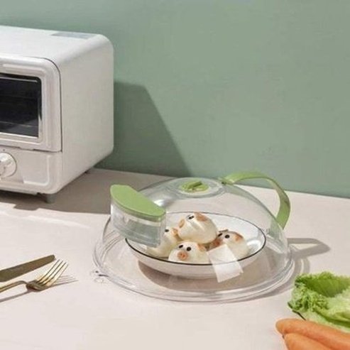 Splash-proof Reusable Microwave Cover Food Heating