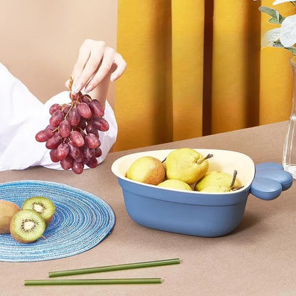 Double-Layer Kitchen Drain Basket