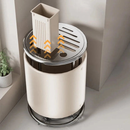 Rotating Knife Holder, Shelf, Kitchen Countertop Chopstick Cage, Knife Holder